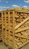 Продаем на экспорт колотые дрова из лиственных пород древесины