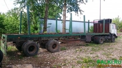 Лесовоз  МАЗ-54323 (супер) седельный тягач  1989г